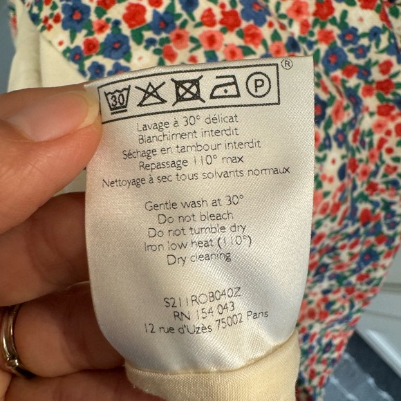 Sezane Alexandra Dress in Hanoi Print - Picture 11 of 15